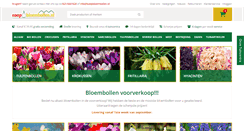Desktop Screenshot of koopbloembollen.nl
